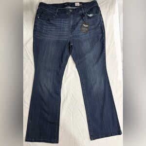 Simply Vera Vera Wang Blue Flare & Wide Leg Jeans
